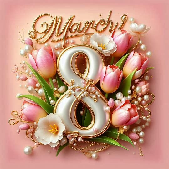 Поздравляем c 8 марта!