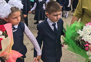 1 сентября в школе поселка Сосновый