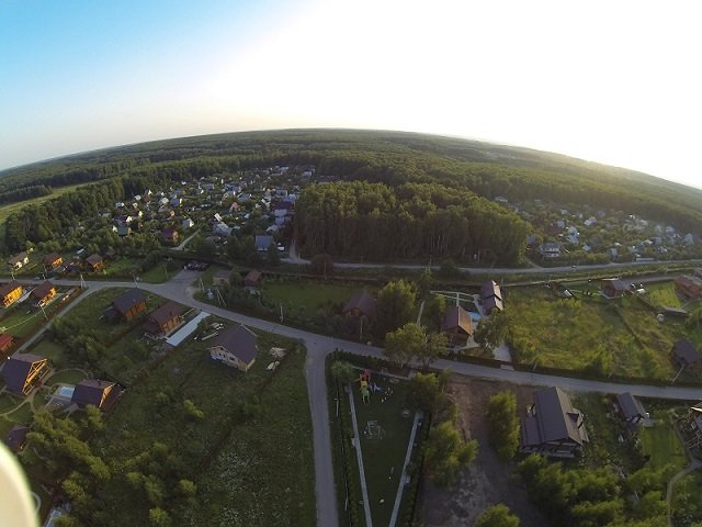 Панорамные виды поселка «Романовские дачи»