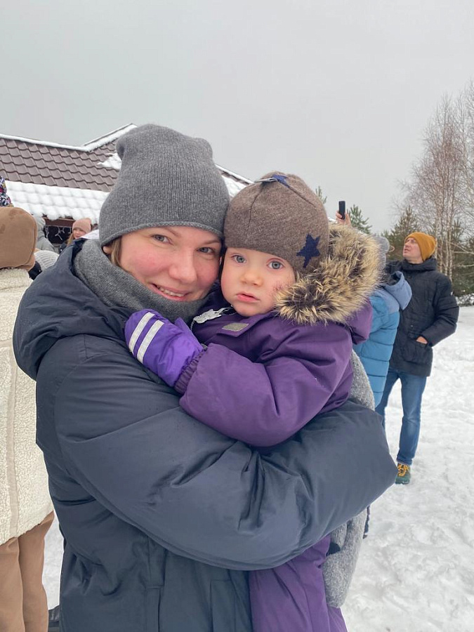 Зима на Романовских дачах 2023 год