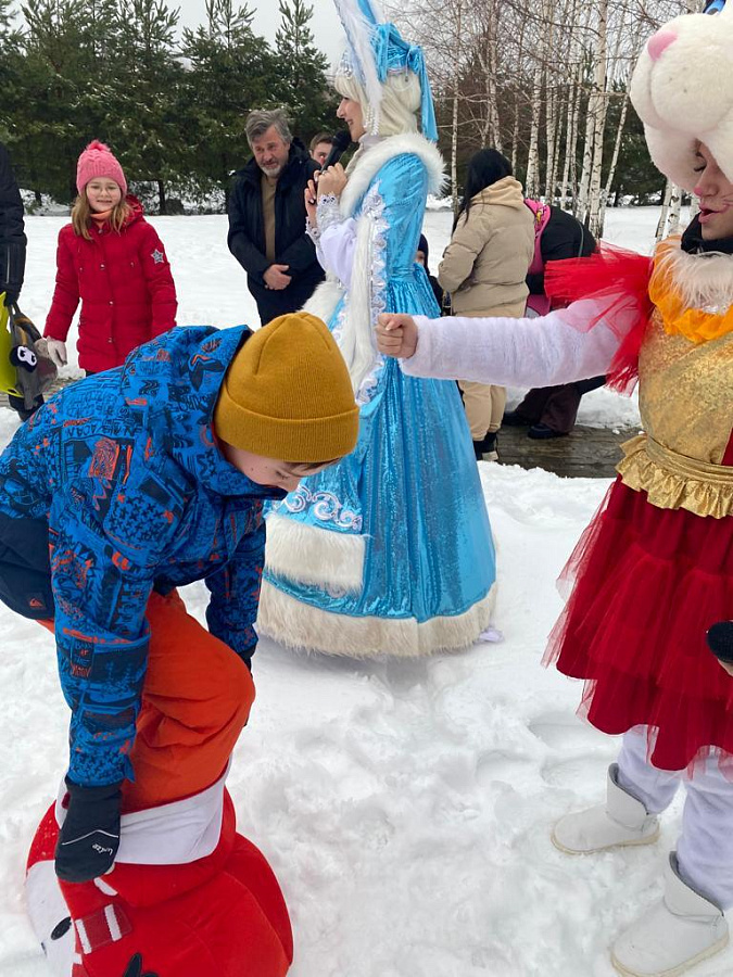 Зима на Романовских дачах 2023 год