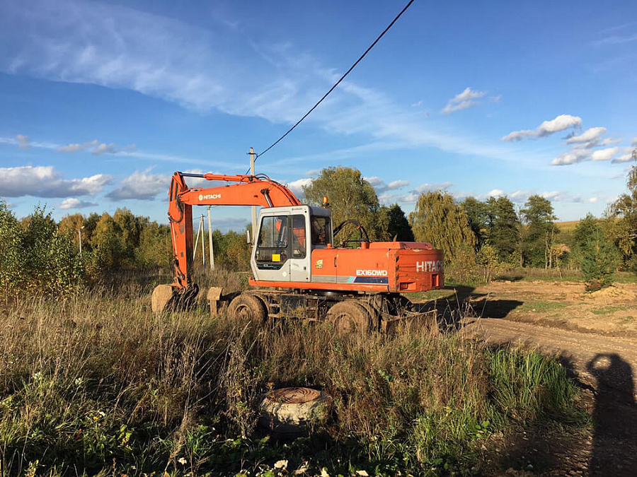 Осень 2016 г. Строительство пруда РД-3