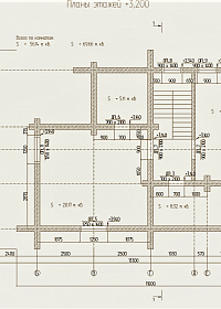 План второго этажа