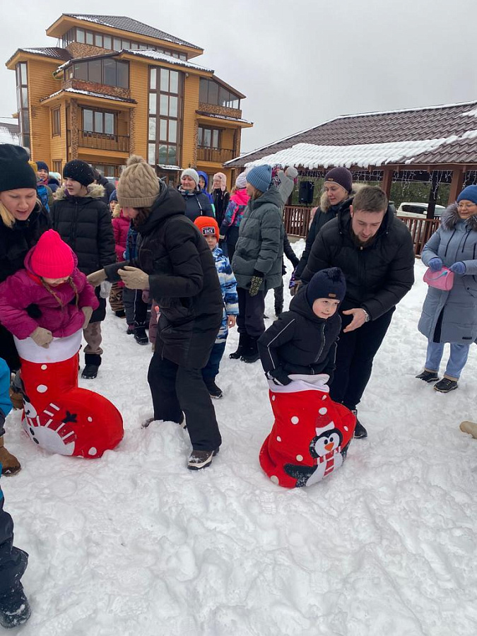 Зима на Романовских дачах 2023 год