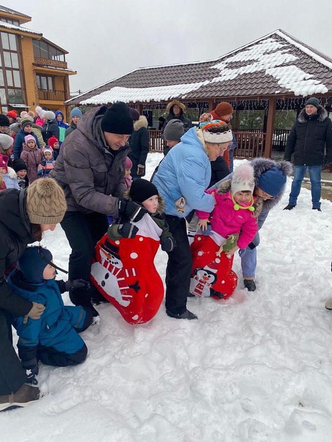Зима на Романовских дачах 2023 год