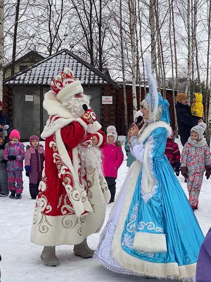 Зима на Романовских дачах 2023 год