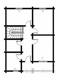 План второго этажа