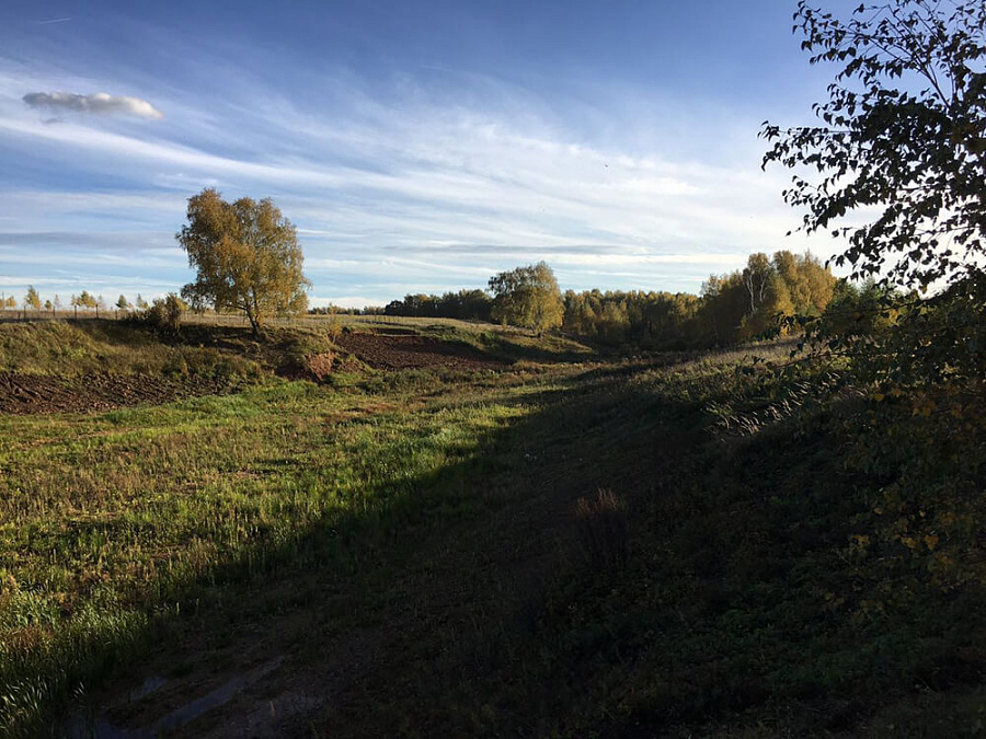 Осень 2016 г. Строительство пруда РД-3