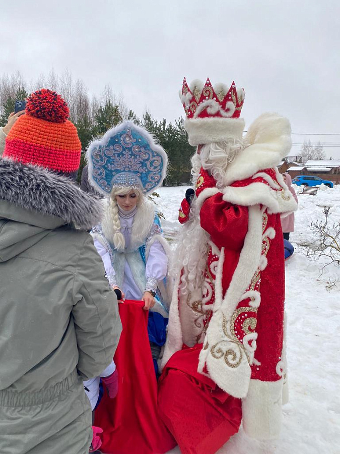 Зима на Романовских дачах 2023 год