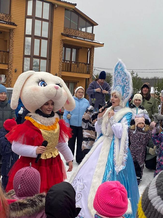 Зима на Романовских дачах 2023 год