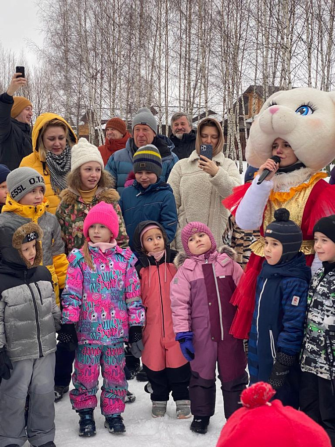 Зима на Романовских дачах 2023 год