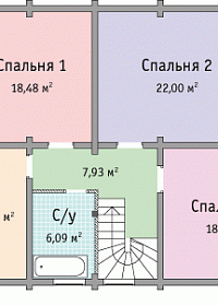 План второго этажа