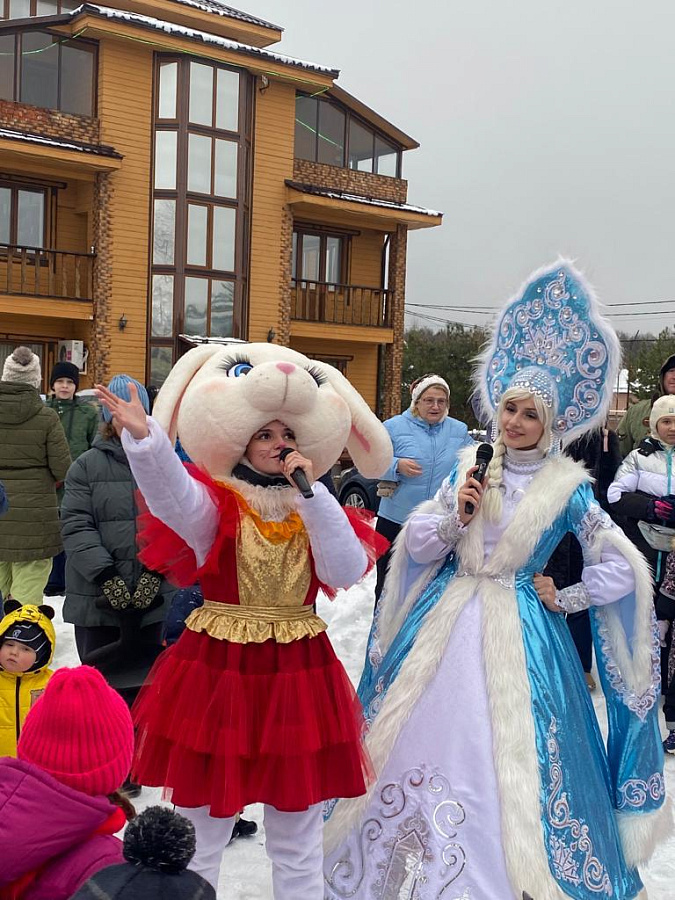 Зима на Романовских дачах 2023 год