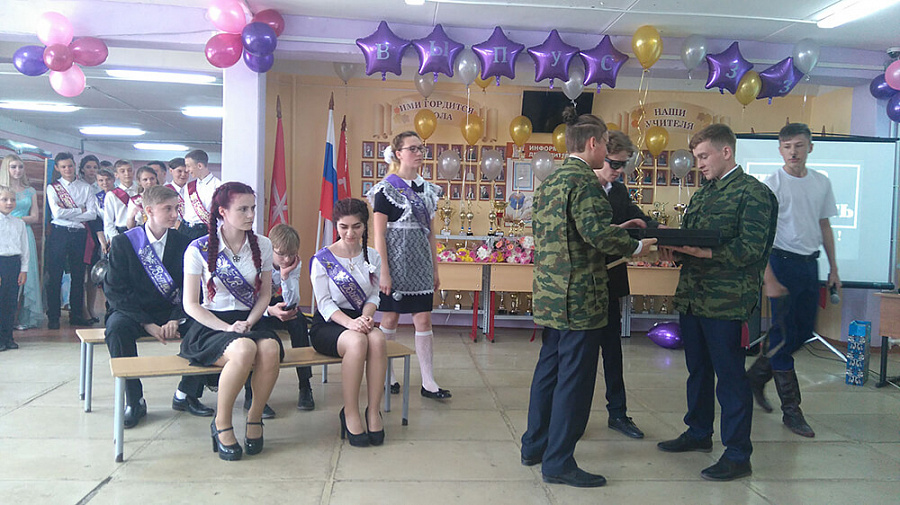 Фото последнего звонка 2018