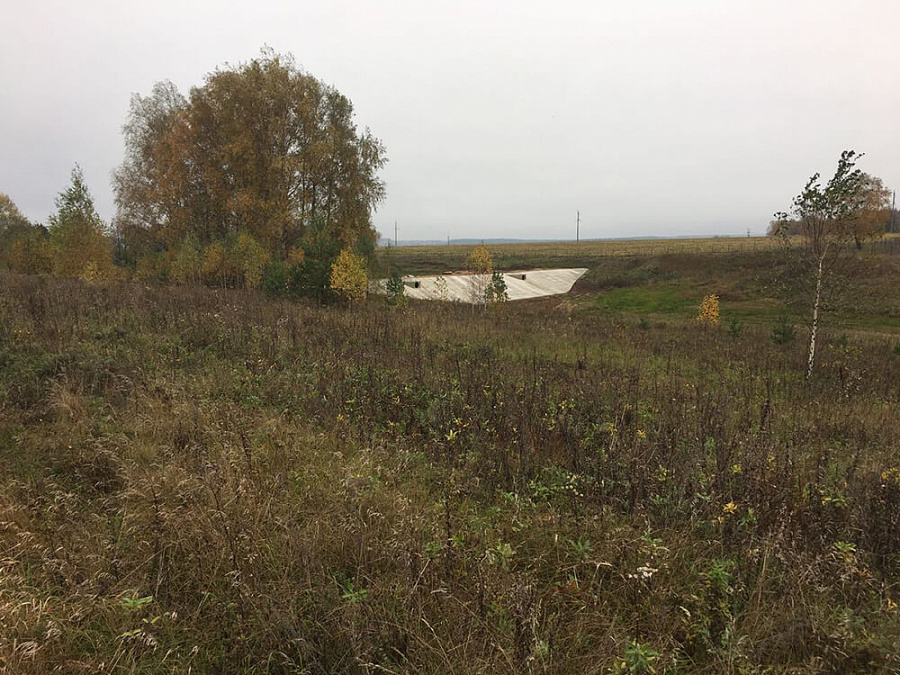 Осень 2016 г. Строительство пруда РД-3