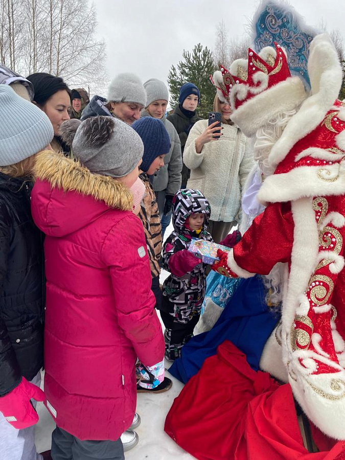 Зима на Романовских дачах 2023 год